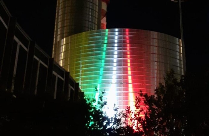 Foto Centrale Enel Porto Corsini Tricolore