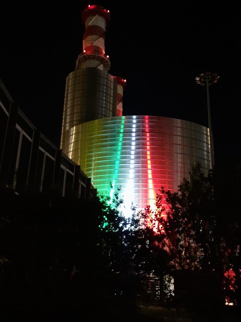 Foto Centrale Enel Porto Corsini Tricolore