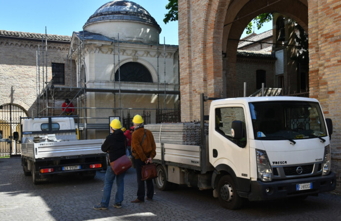 INIZIO LAVORI RESTAURO TOMBA DI DANTE RAVENNA