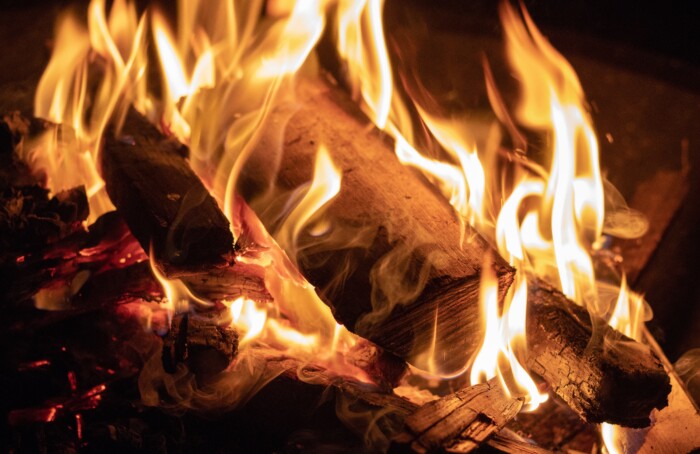 Burning Campfire 1002747