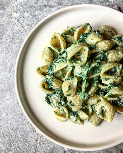 Pasta Ricotta E Spinaci