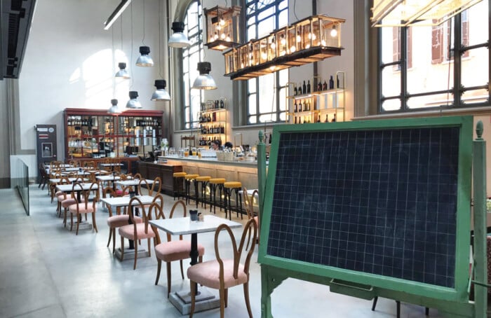 Ristorante Mercato Coperto Foto Repertorio