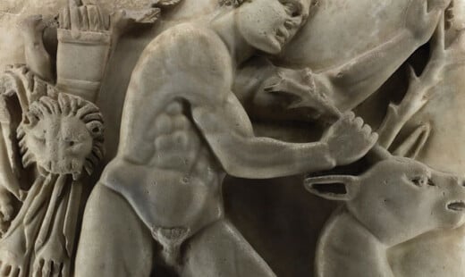 Ercole Cervo Bassorilievo