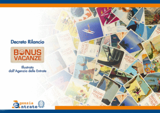 Il Bonus Vacanze Spiegato Dall'Agenzia Delle Entrate 1