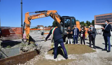POSA PRIMA PIETRA POTENZIAMENTO RETE FOGNARIA DARSENA RAVENNA