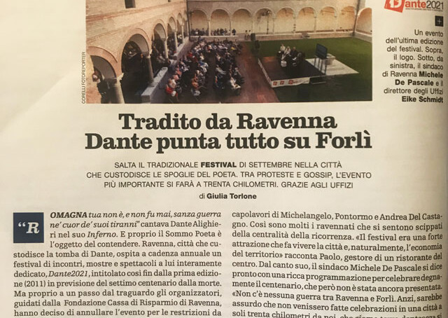 Articolo Dante Venerdì