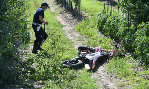 INCIDENTE MOTO AUTO 2 MOTOCICLISTI MINORENNI SULLA UARANTOLA A FUSIGNANO (RA)