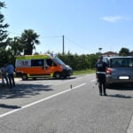 INCIDENTE MOTO AUTO 2 MOTOCICLISTI MINORENNI SULLA UARANTOLA A FUSIGNANO (RA)