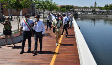 INAUGURAZIONE PASSEGGIATA LUNGO IL CANDIANO IN DARSENA A RAVENNA