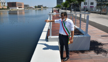 INAUGURAZIONE PASSEGGIATA LUNGO IL CANDIANO IN DARSENA A RAVENNA