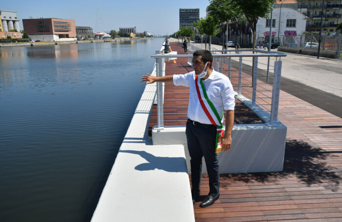 INAUGURAZIONE PASSEGGIATA LUNGO IL CANDIANO IN DARSENA A RAVENNA