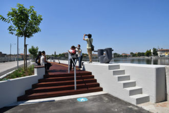 INAUGURAZIONE PASSEGGIATA LUNGO IL CANDIANO IN DARSENA A RAVENNA