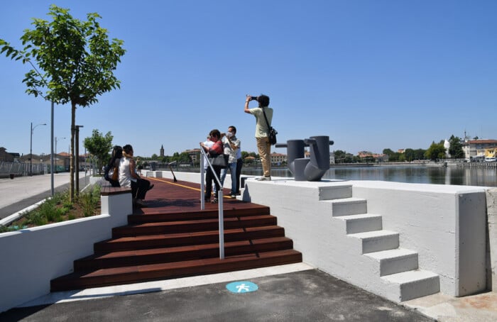 INAUGURAZIONE PASSEGGIATA LUNGO IL CANDIANO IN DARSENA A RAVENNA
