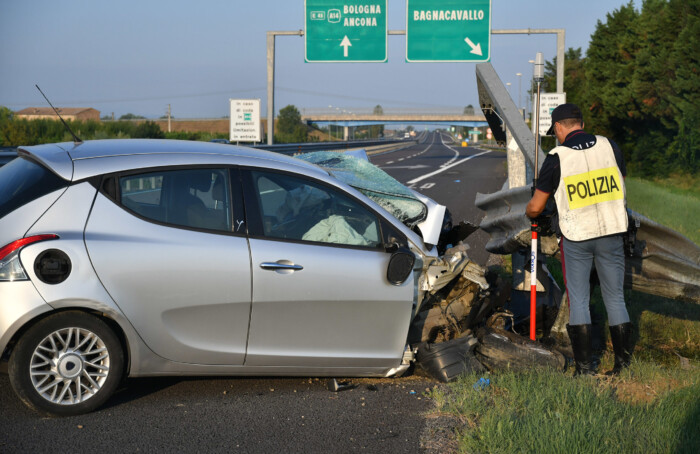INCIDENTE MORTALE A14 BIS SVINCOLO BAGNACAVALLO (RA)
