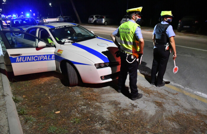 CONTROLLI STRADALI POLIZIA LOCALE RAVENNA MARINA DI RAVENNA