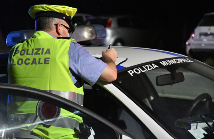 CONTROLLI STRADALI POLIZIA LOCALE RAVENNA MARINA DI RAVENNA