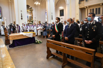 FUNERALE MORTE DON UGO SALVATORI PARROCCHIA DI SAN ROCCO RAVENNA