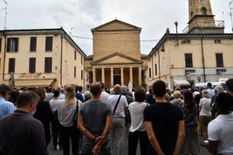 FUNERALE MORTE DON UGO SALVATORI PARROCCHIA DI SAN ROCCO RAVENNA