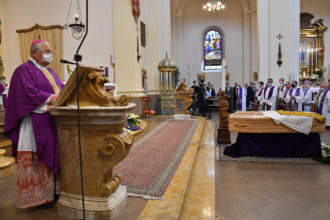 FUNERALE MORTE DON UGO SALVATORI PARROCCHIA DI SAN ROCCO RAVENNA