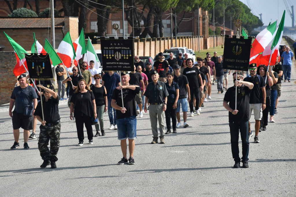 CERIMONIA ETTORE MUTI AL CIMITERO DI RAVENNA 2020