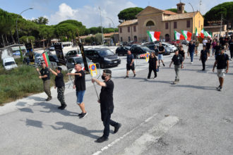 CERIMONIA ETTORE MUTI AL CIMITERO DI RAVENNA 2020