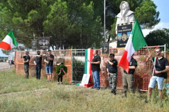 CERIMONIA ETTORE MUTI AL CIMITERO DI RAVENNA 2020