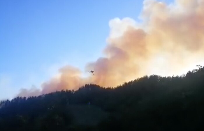 Incendio Casola Valsenio
