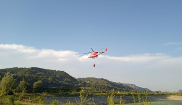 Incendio Monte Battaglia