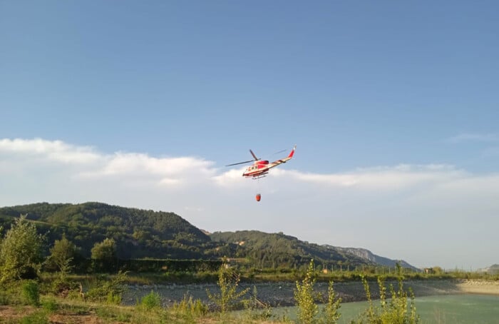 Incendio Monte Battaglia