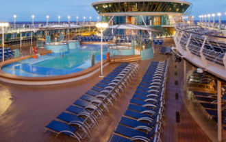 Royal Caribbean Rhapsody Of The Seas Pool Deck Gallery