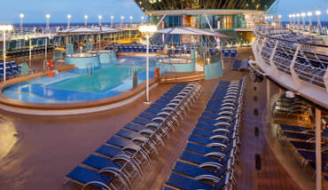 Royal Caribbean Rhapsody Of The Seas Pool Deck Gallery