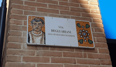 Targa Annafietta Via Degli Ariani