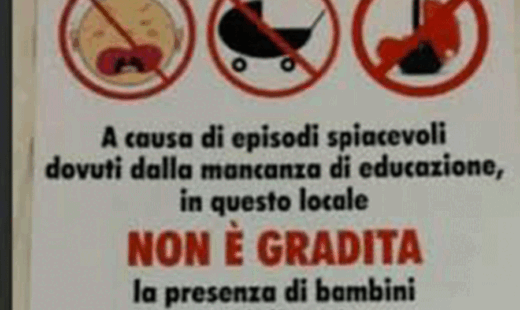 Vietato Ingresso Bambini