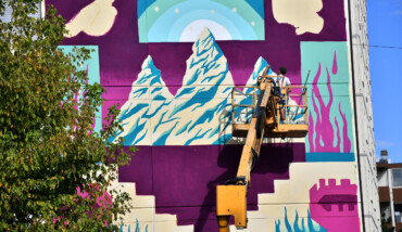 SUBSIDENZE 2020 REALIZZAZIONE MURALES VIA TOMMASO 249 RAVENNA