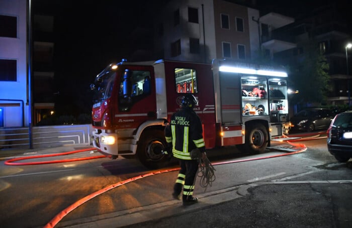 Incendio Via Levi 4