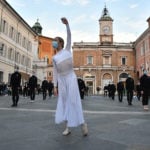 MANIFESTAZIONE PROTESTA CONTRO DPCM COVID ARTE, DANZA, SPETTACOLO IN PIAZZA DEL POPOLO RAVENNA