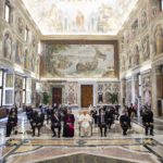 SS Francesco Sala Clementina Delegaxzione Dell’Arcidiocesi Di Ravenna Cervia In Occasione Dell’Anno Dantesco