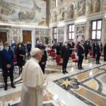 SS Francesco Sala Clementina Delegaxzione Dell’Arcidiocesi Di Ravenna Cervia In Occasione Dell’Anno Dantesco