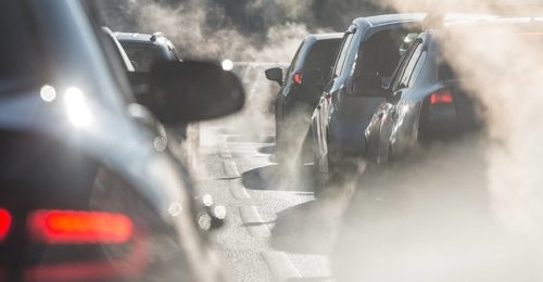 Blocco Traffico Smog Emissione Auto