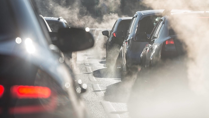 Blocco Traffico Smog Emissione Auto