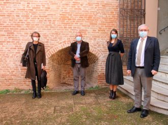 Da Sinistra Claudio Ballestracci, Giovanni Barberini, Anna Giulia Gallegati E Claudio Leombroni