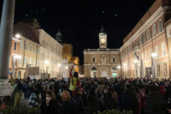Protesta Ravenna Piazza Popolo