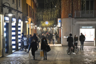 LUMINARIE DANTE E NATALE 2020 CENTRO RAVENNA