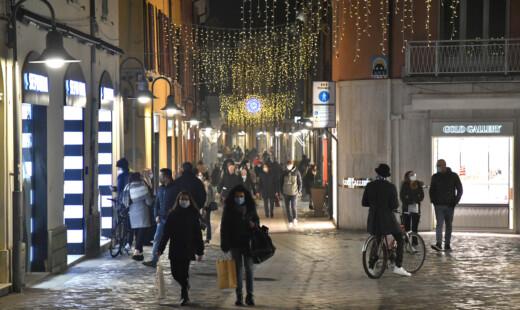 LUMINARIE DANTE E NATALE 2020 CENTRO RAVENNA