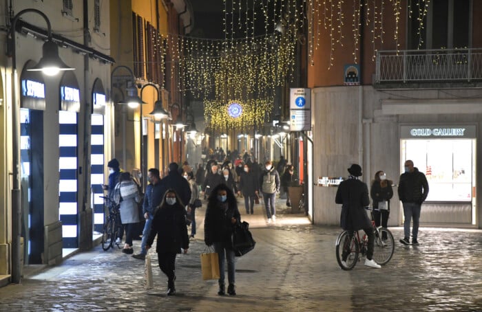 LUMINARIE DANTE E NATALE 2020 CENTRO RAVENNA