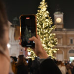 ACCENSIONE ALBERO DI NATALE PIAXZZA DEL POPOLO RAVENNA