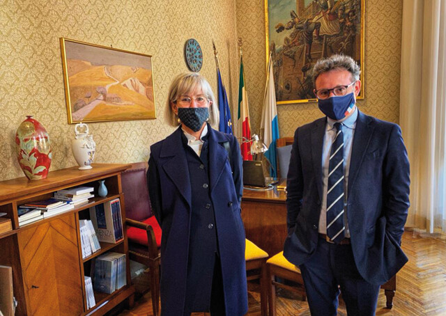 Anna Tampieri E Massimo Isola