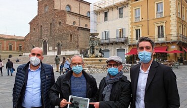 Da Sinistra Andrea Fabbri, Sergio Scipi, Giuseppe Falconi E Davide Agresti