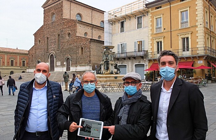 Da Sinistra Andrea Fabbri, Sergio Scipi, Giuseppe Falconi E Davide Agresti