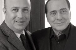 Silvio Berlusconi E Nazzareno Carusi © Archivio Privato